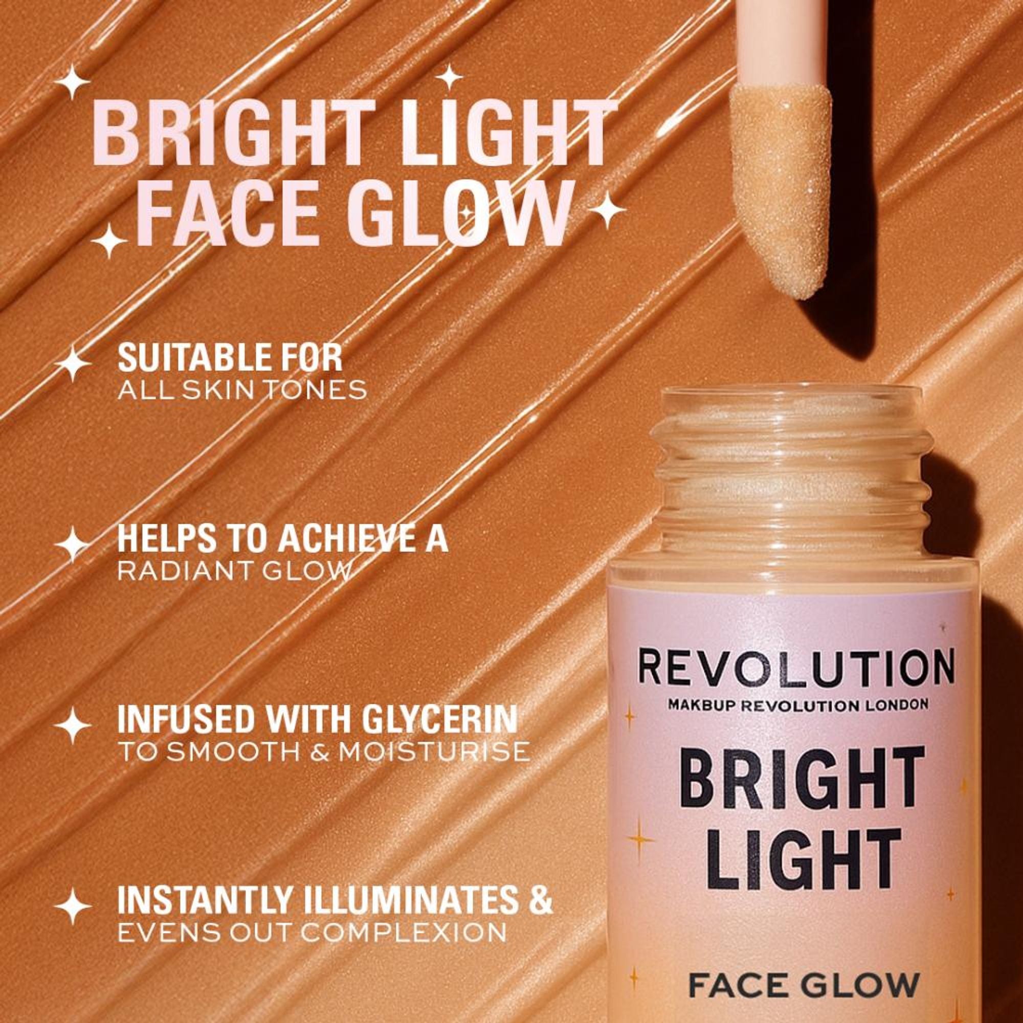 Makeup Revolution Bright Light Face Glow Gleam Light - Distacart
