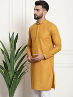 Sojanya Geometric Embroidered Thread Work Pure Cotton Straight Kurta