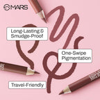 MARS Cosmetics MOCHA MUSE Lip Liner Combo - Distacart