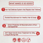 NutriGlow NATURAL'S Onion Hair Shampoo