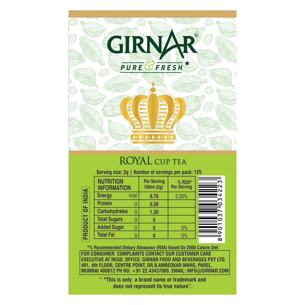 Girnar Royal Cup - Elaichi Chai - Distacart
