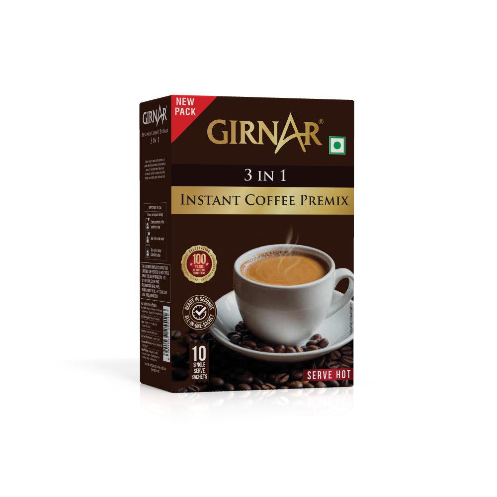 Girnar Instant Premix 3 In 1 Coffee - Distacart