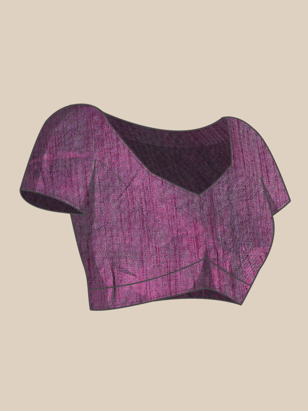 Tikhi Imli Purple & Grey Abstract Print Net Saree - Distacart