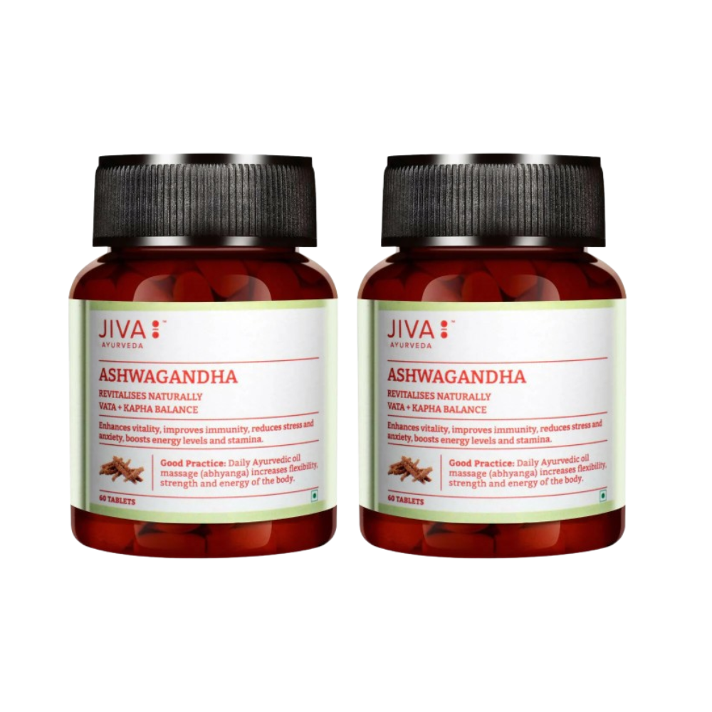 Jiva Ayurveda Ashwagandha Tablets - Distacart