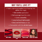 Colorbar Starry Flip Lipcolor Hot As Hell-001