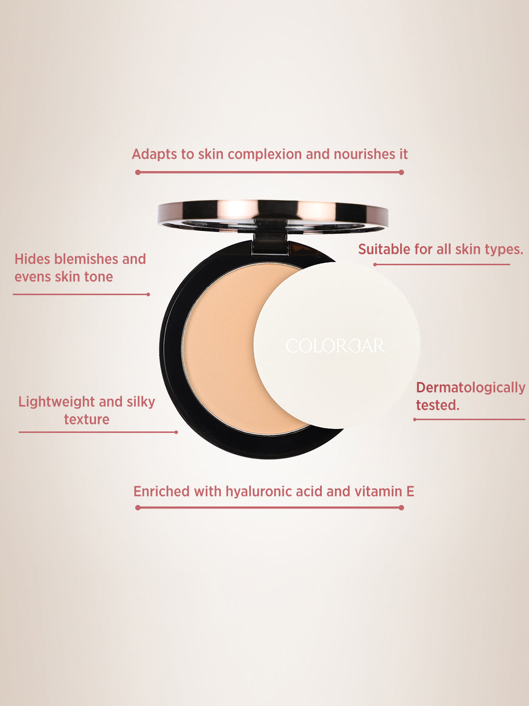 Colorbar Perfect Match Compact New Warm Beige