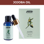 Nykaa Naturals Jojoba 100% Pure Cold Pressed Face Oil-Deep Hydration & Nourishment - All Skin Types