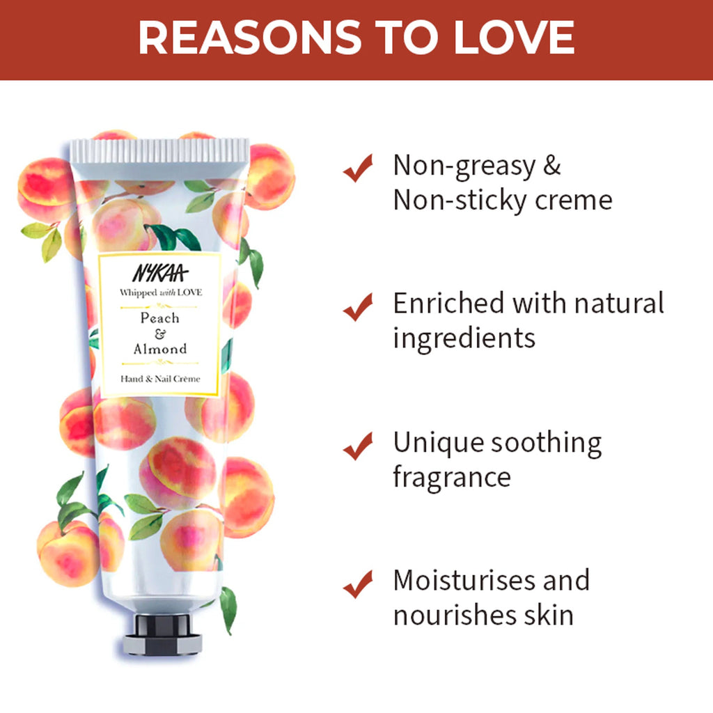 Wanderlust Hand & Nail Creme - Peach & Almond - Distacart