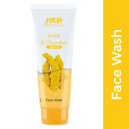 Nykaa Anti-Acne Face Wash With Salicylic Acid, Tea Tree & Neem - For Oily & Acne Prone Skin - Haldi Chandan