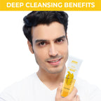 Nykaa Anti-Acne Face Wash With Salicylic Acid, Tea Tree & Neem - For Oily & Acne Prone Skin - Haldi Chandan