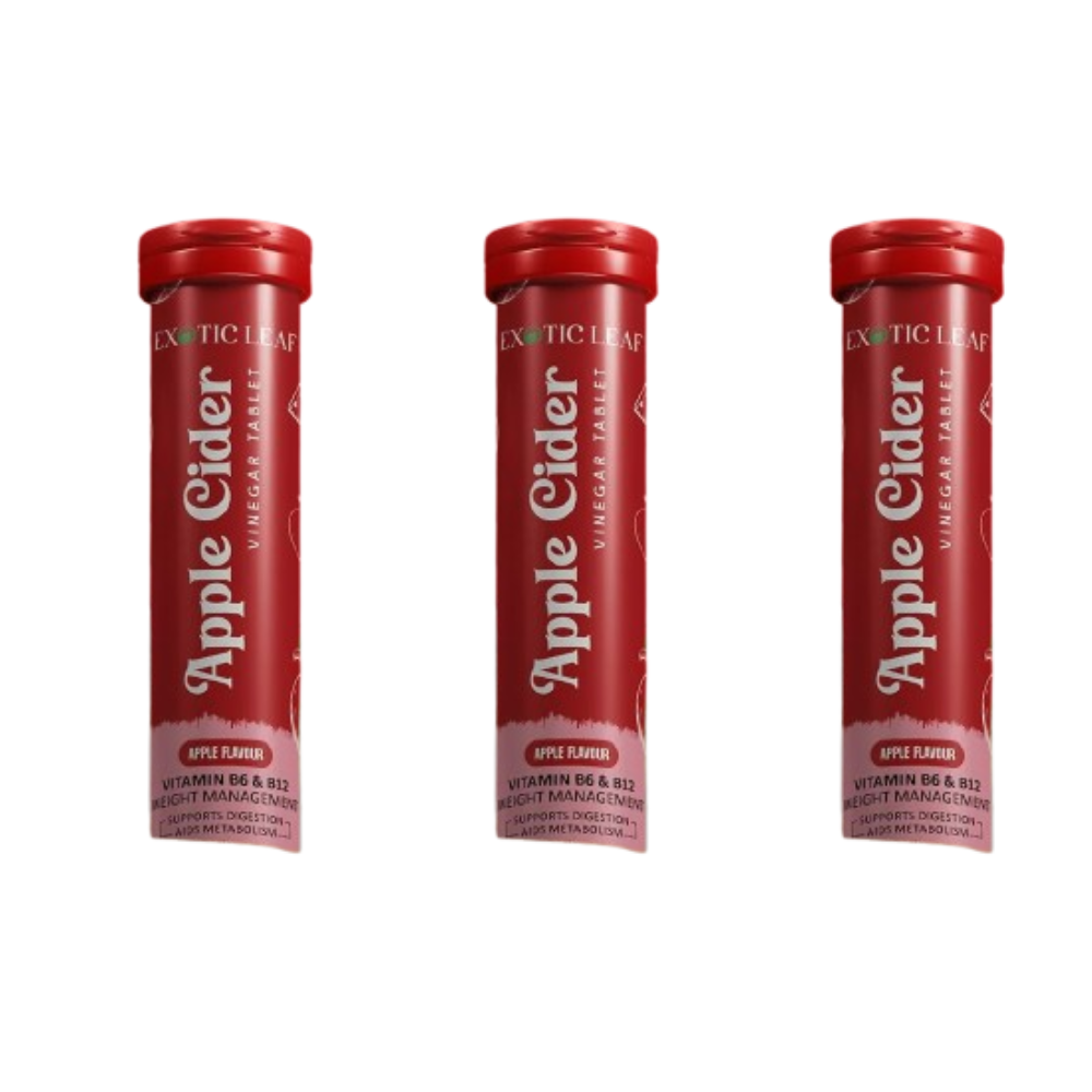 Exotic Leaf Apple Cider Vinegar Tablets - Distacart