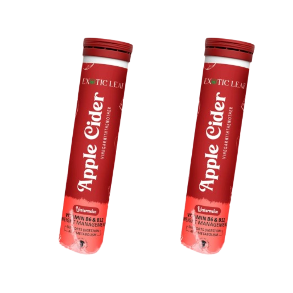 Exotic Leaf Watermelon Apple Cider Vinegar Tablets - Distacart