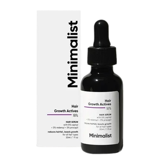 Minimalist Hair Growth Actives 18% Hair Serum