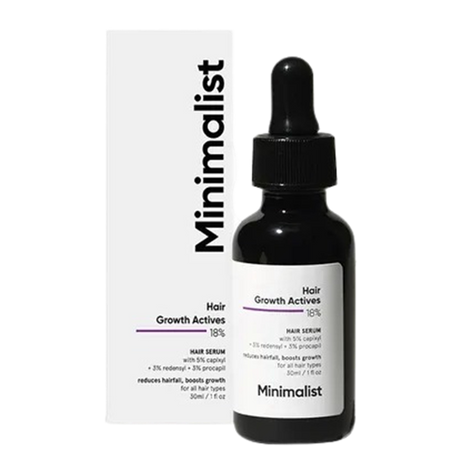 Minimalist Hair Growth Actives 18% Hair Serum