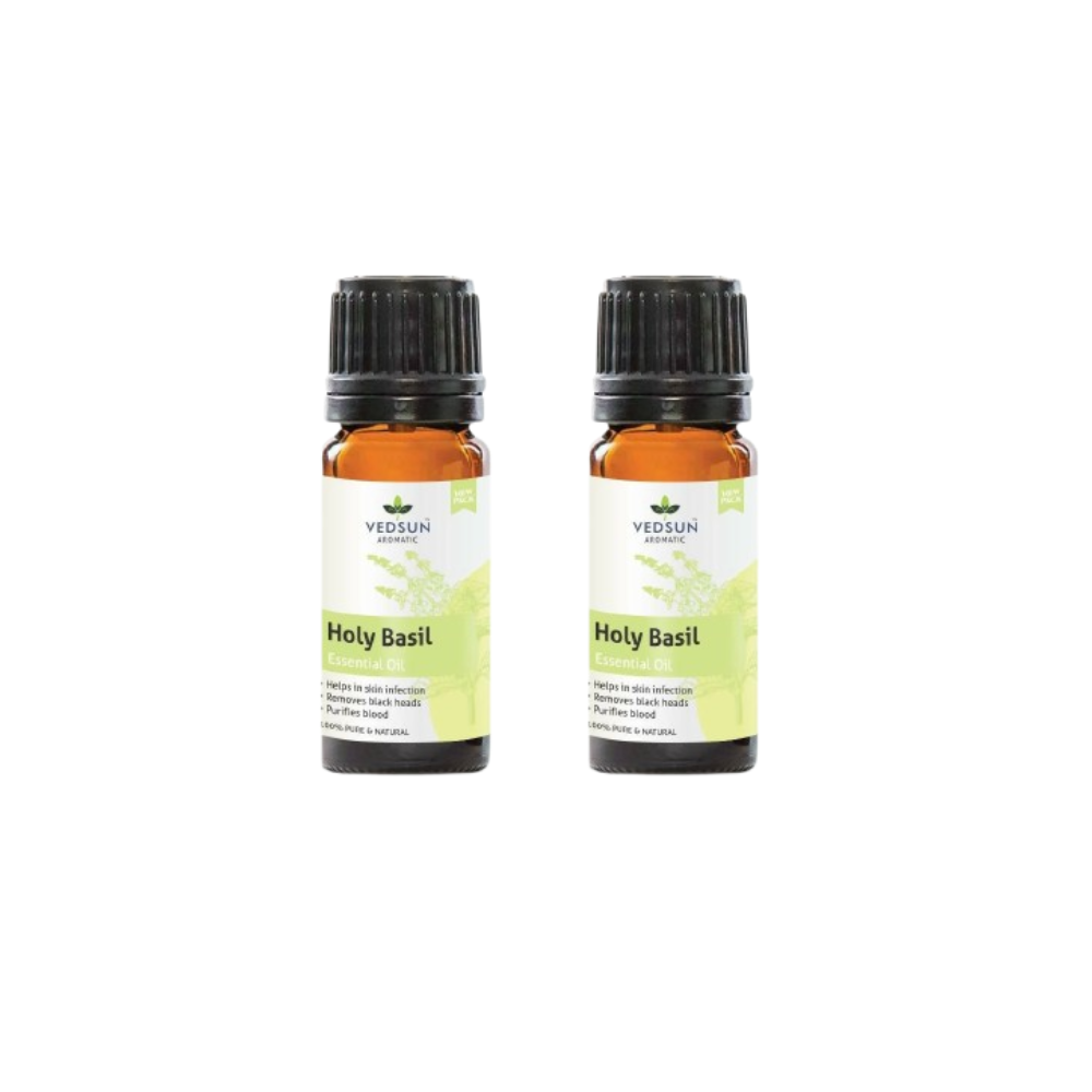Vedsun Naturals Tulsi/Holy Basil Oil Pure & Organic for Skin