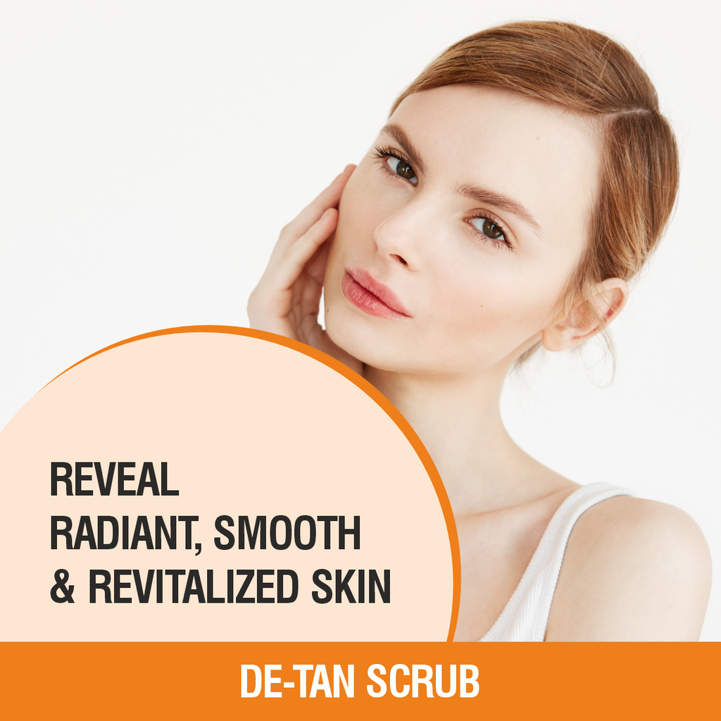 Nuerma Science De-Tan Face Scrub | Removes Blackheads, Whiteheads & Controls Excess Oil