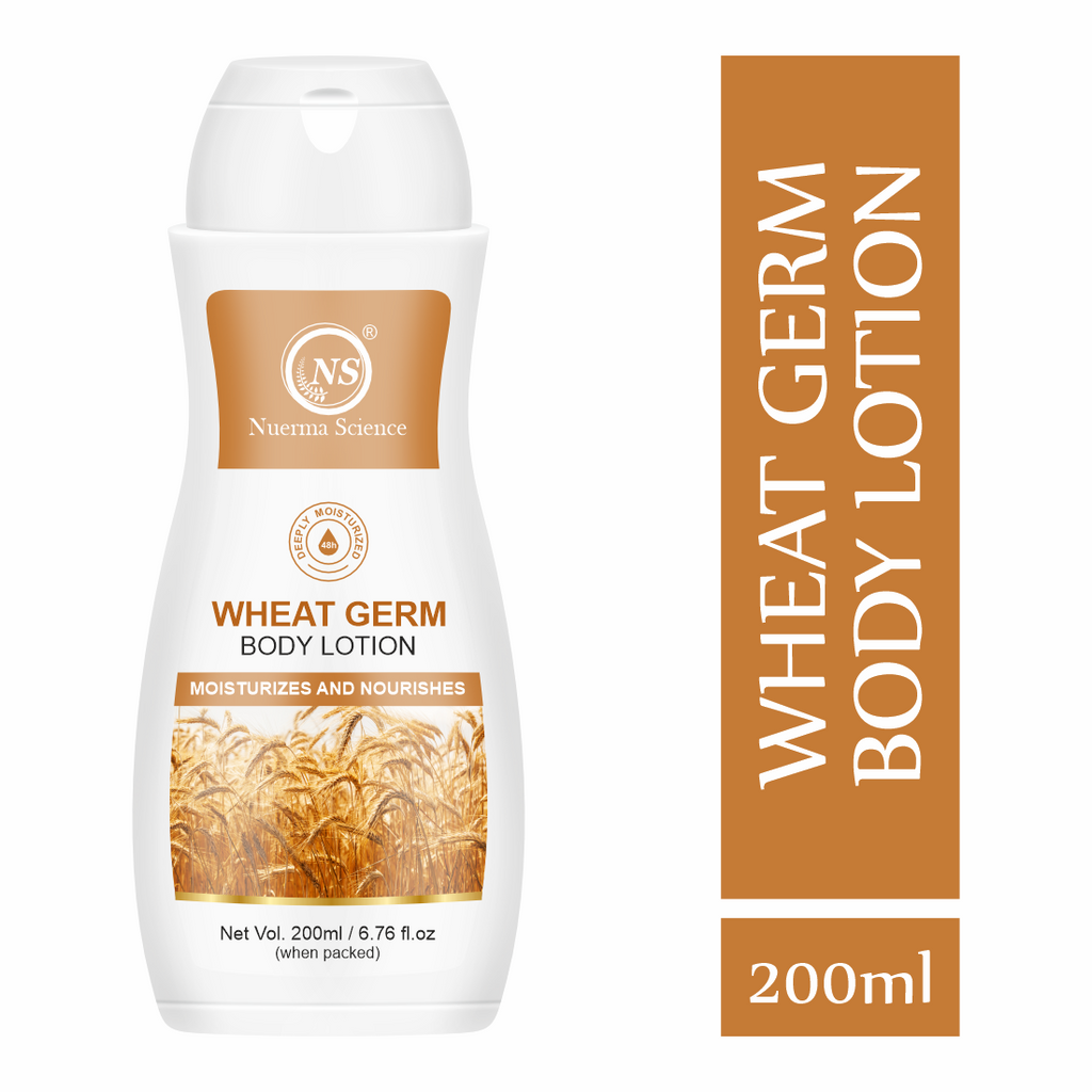 Nuerma Science Wheat Germ Body Lotion to Moisturize & Nourishes Skin