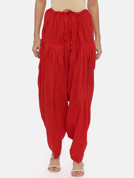 Souchii Red Solid Patiala