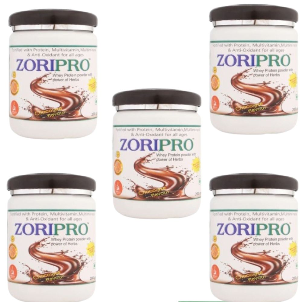 Zorilla Life Science Zoripro Protein Powder - Chocolate I Multivitamin I Multimineral I Anti-Oxidant for all ages I with Power of Herbs - Distacart