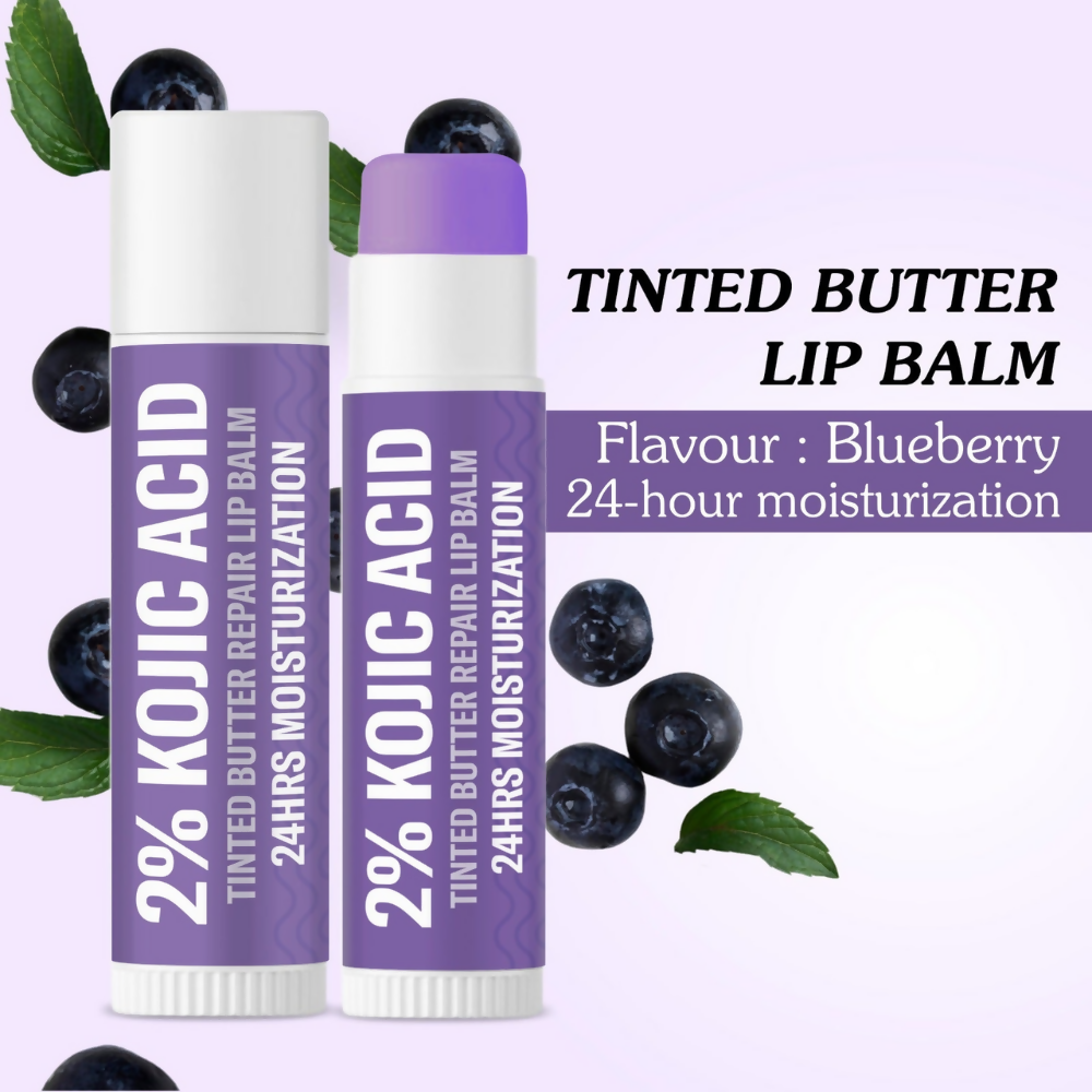 Bake 2% Kojic Acid Tinted Butter Brightening Lip Balm - Distacart