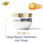 Dove Intense Repair Treatment Shampoo + Hair Mask For Frizzy Hair