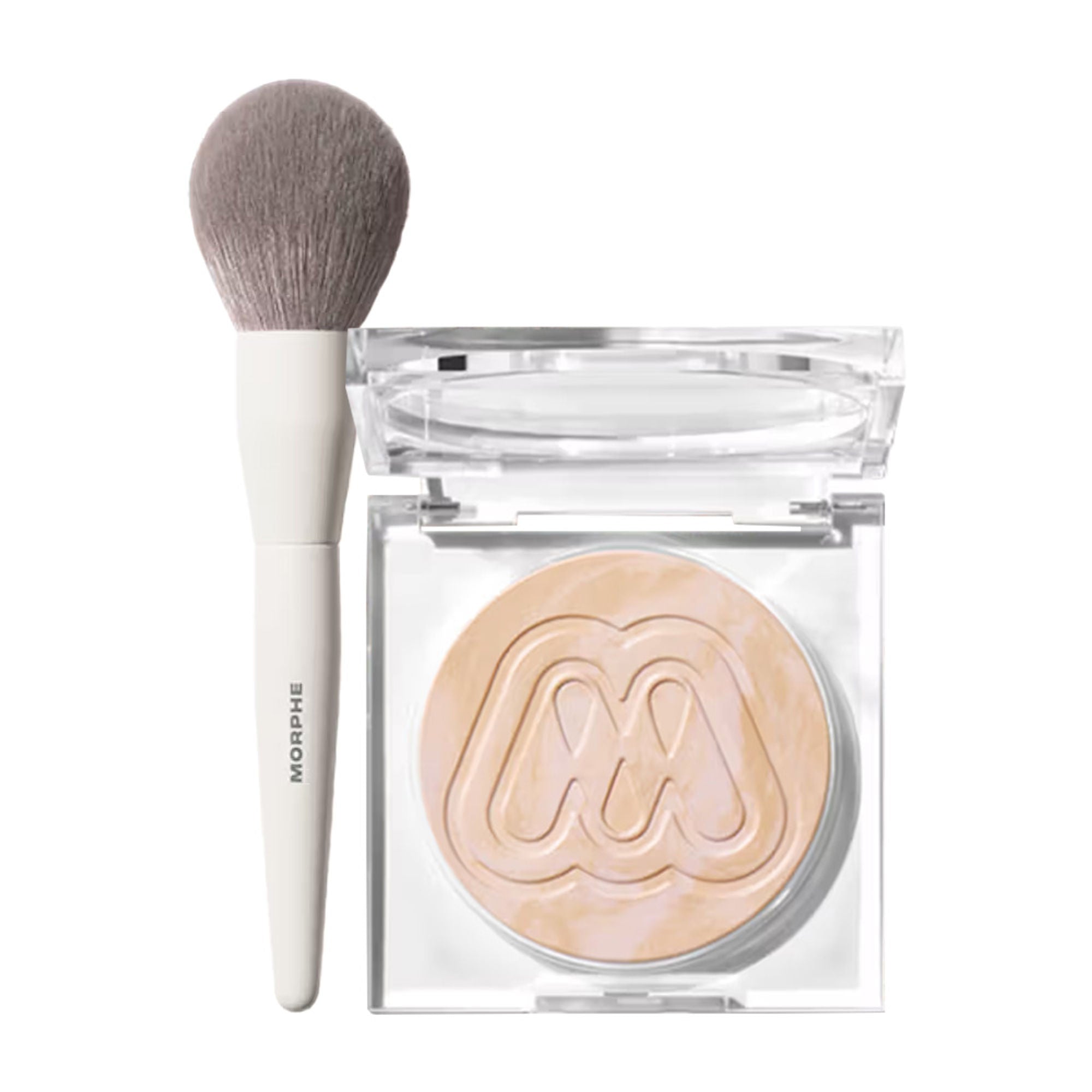 MORPHE M161 Powder Brush + Cloudlight Glow Veil Dawn