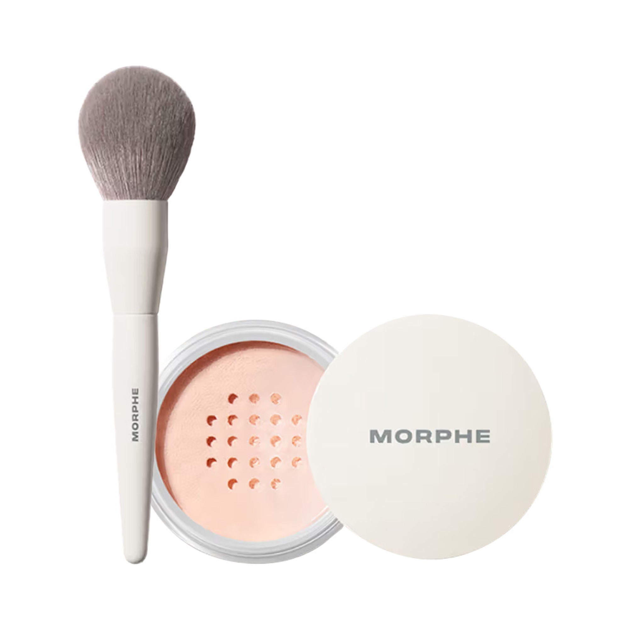 MORPHE M161 Powder Brush + Bake & Set Brightening Peach