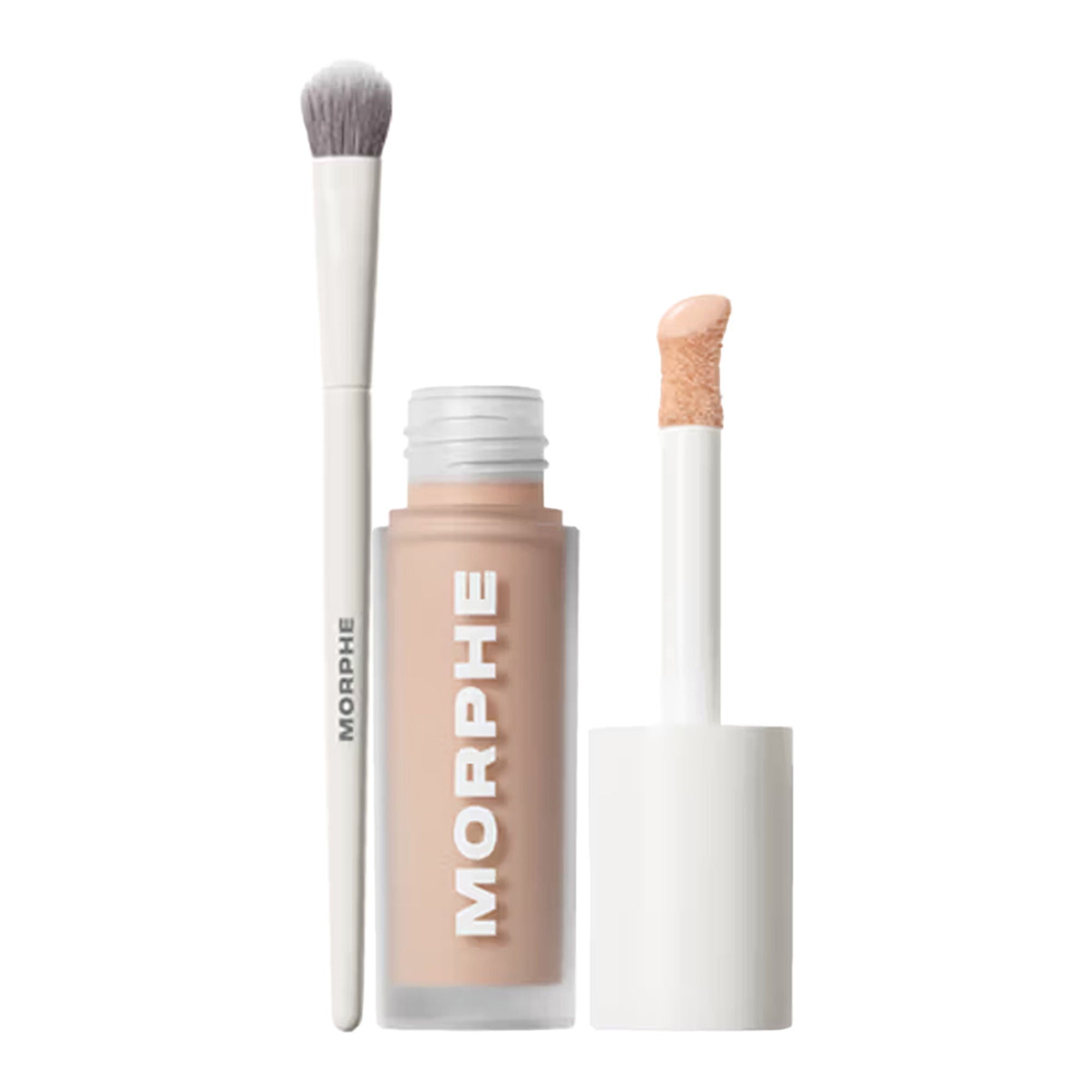 MORPHE M131 Concealer Brush + Wakeup Artist Concealer Buff 4C
