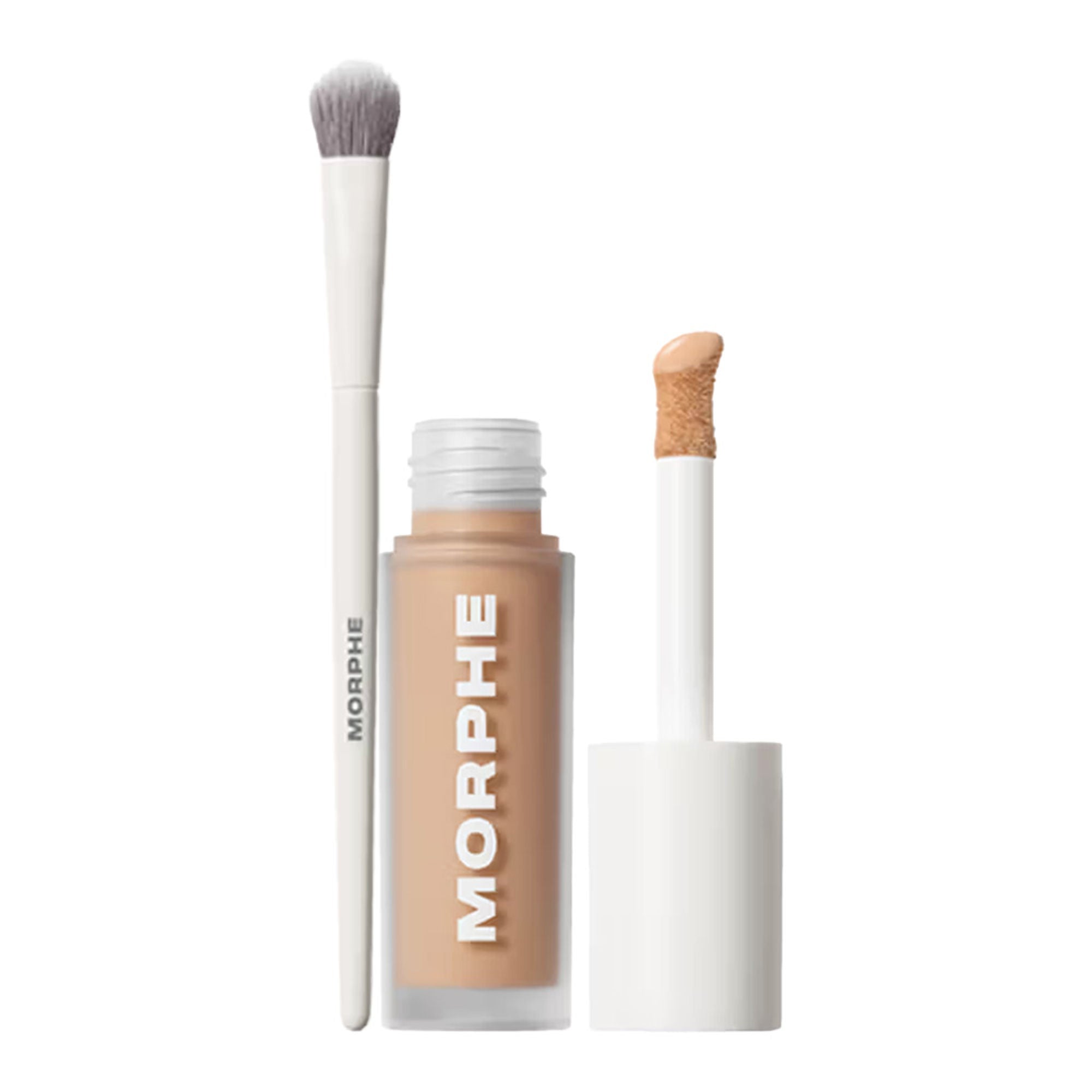 MORPHE M131 Concealer Brush + Wakeup Artist Concealer Beige 6N