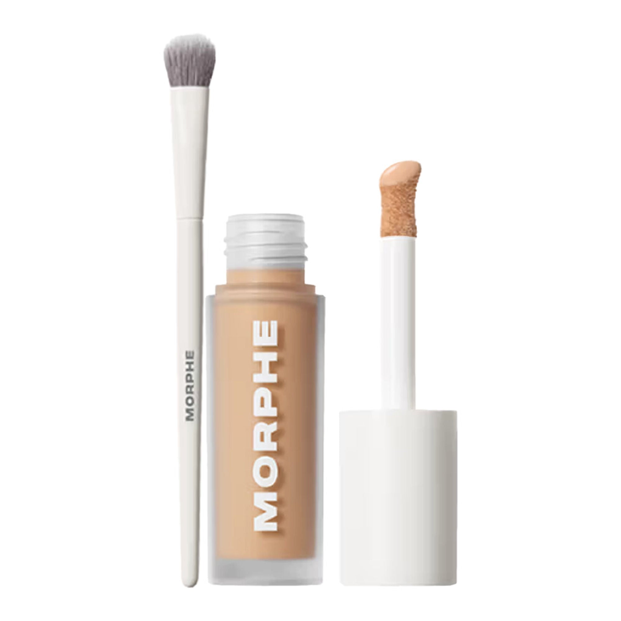 MORPHE M131 Concealer Brush + Wakeup Artist Concealer Golden 7W