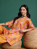 Sangria Floral Print Kurta with Dhoti Pants