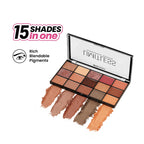 Swiss Beauty Limitless Eyeshadow Palette - Mattes, Shimmers & Metallics - 01 Stargaze