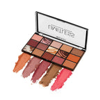 Swiss Beauty Limitless Eyeshadow Palette - Mattes, Shimmers & Metallics - 02 Sun Glazed - Distacart