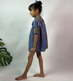 ArthLife Indigo Smocked Dress