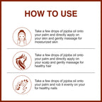 She Essentials Pure Cold Pressed Natural Unrefined Jojoba Oil For Face, Hair & Skin