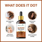 She Essentials Almond Oil Hair Serum Remove Roughness & Frizz