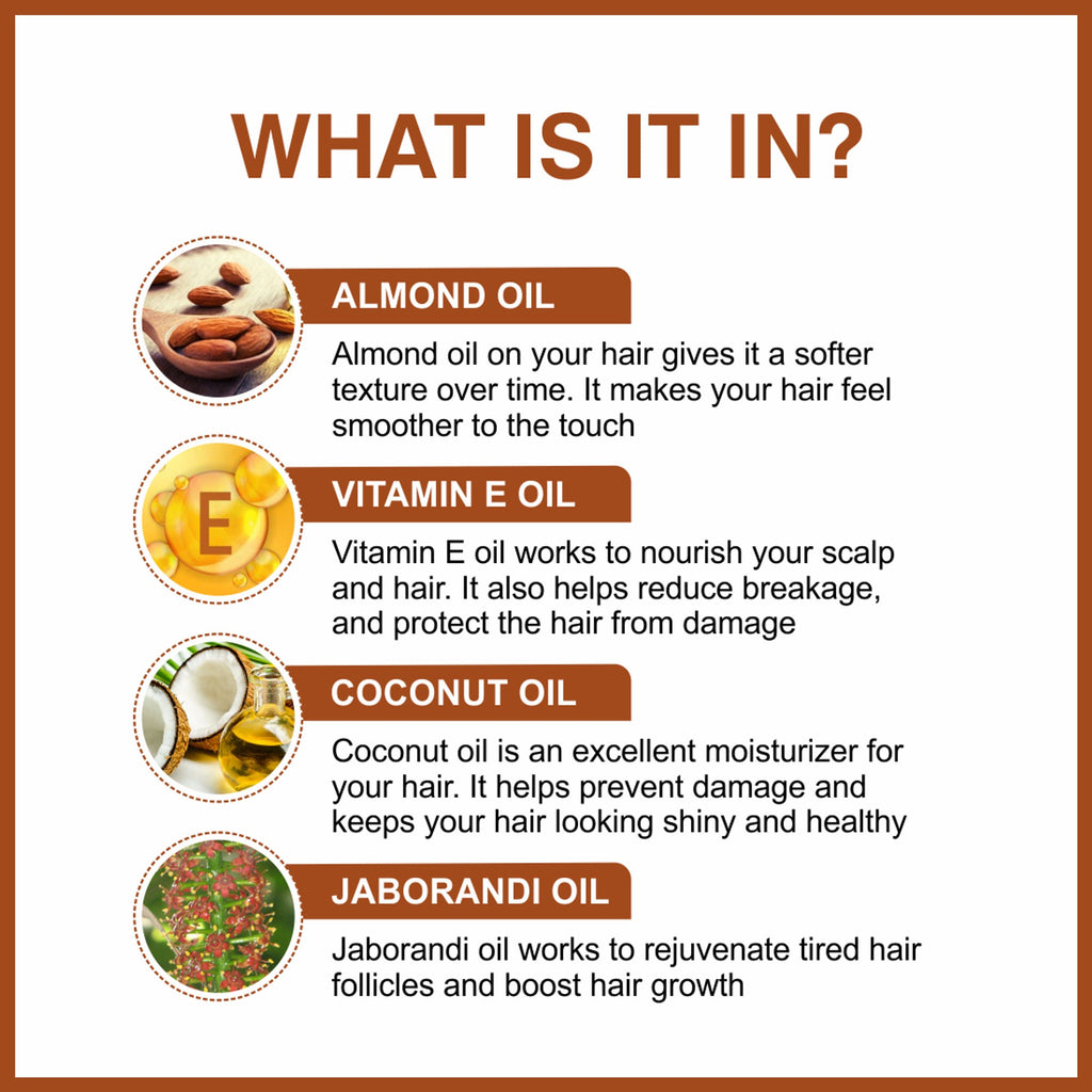 She Essentials Almond Oil Hair Serum Remove Roughness & Frizz