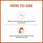 She Essentials Almond Oil Hair Serum Remove Roughness & Frizz