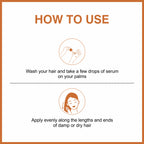 She Essentials Moroccan Argan Hair Serum With Argan Oil For Frizz Free & Shiny Hair
