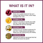 She Essentials Onion Hair Serum With Onion & Biotin For Strong Frizz - Free Hair