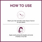 She Essentials Onion Hair Serum With Onion & Biotin For Strong Frizz - Free Hair