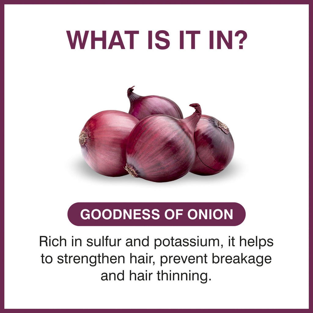 She Essentials Onion Hair Oil For Hair Fall Control