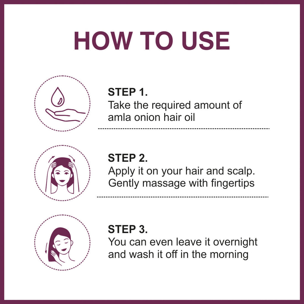 She Essentials Onion Hair Oil For Hair Fall Control