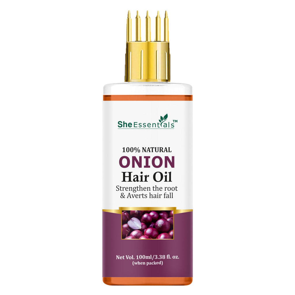 She Essentials Onion Hair Oil For Hair Fall Control
