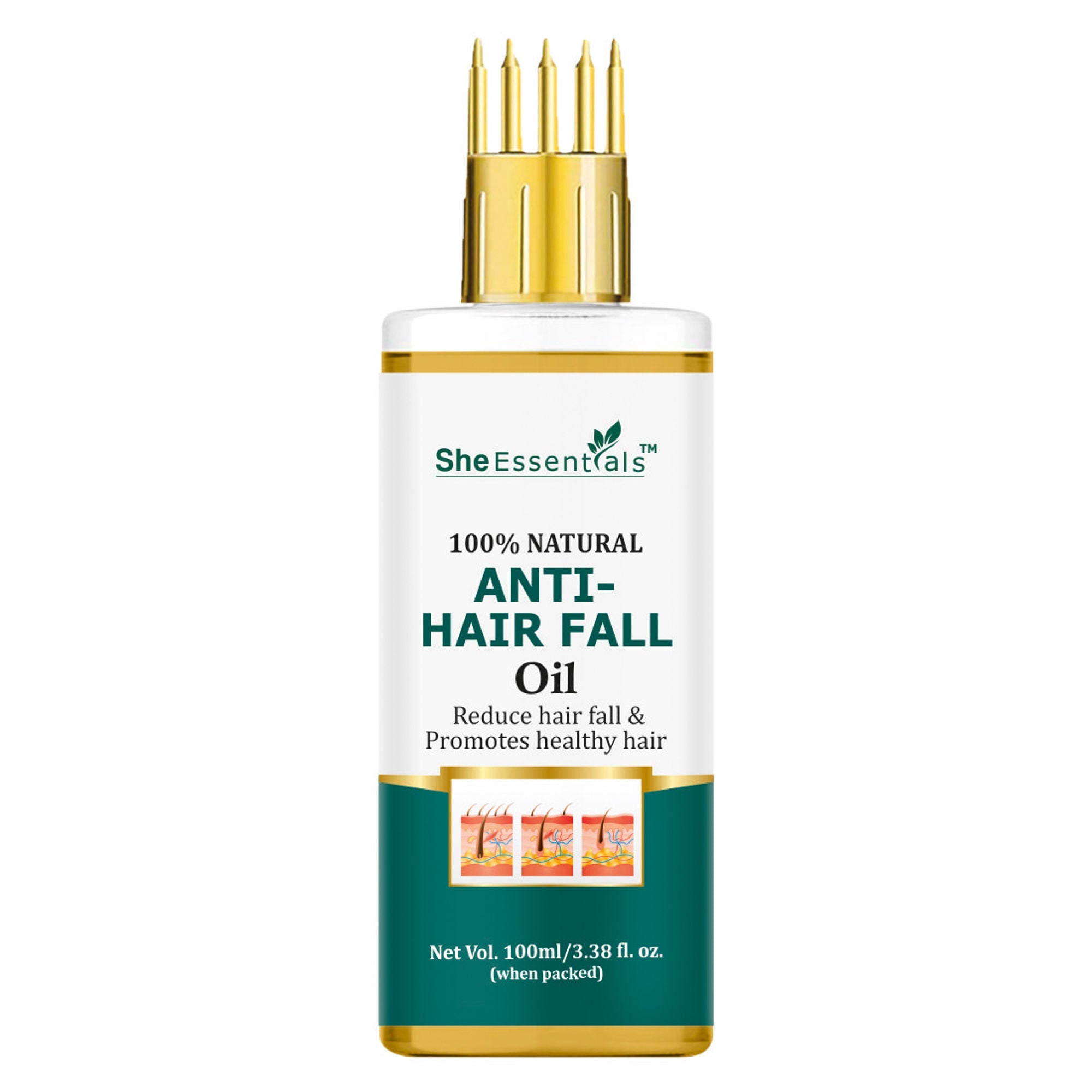 She Essentials Anti Hair Fall & Hair Growthoil For All Types Of Hair