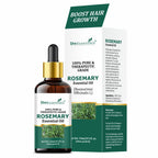 She Essentials Rosemary Essential Oil For Hair Growth & Longer Hair - 100% Pure & Natural
