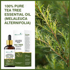 She Essentials Tea Tree Essential Oil For Active Acne & Pimples, Blemishes & Flakes, Organic & Pure