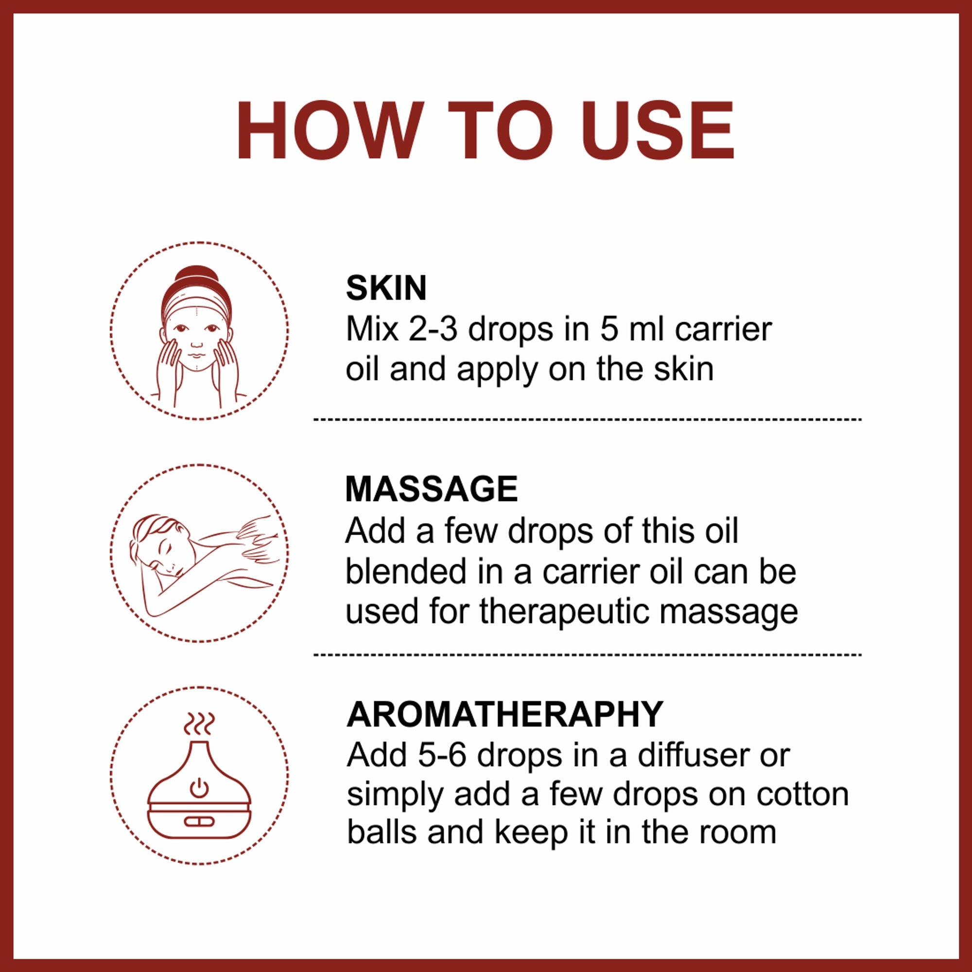 She Essentials Rose Essential Oil For Glowing & Brightening Skin - 100% Natural