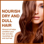 She Essentials Rosemary Essential Oil, Tea Tree & Almond Carrier Oil - Hair Growth & Acne