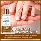 She Essentials 100% Pure Castor & Olive Oil For Skincare & Haircare